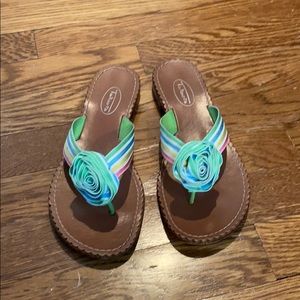 Talbots flip flops